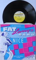 Fat Larry band - Nice. Maxi, Ophalen of Verzenden, 1980 tot 2000, Gebruikt, 12 inch