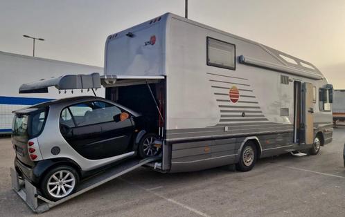 Liner Class op MAN + AUTOMAAT met smart in garage, Caravans en Kamperen, Mobilhomes, Bedrijf, tot en met 4, Hymer, Diesel, 8 meter en meer