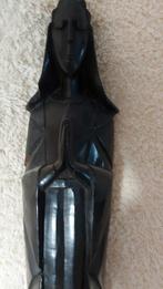 Maria in ebbenhout. 48 hoog, Antiek en Kunst, Kunst | Beelden en Houtsnijwerken, Ophalen