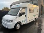 Prachtig campertje met slechts 95000 km ‼️, Caravans en Kamperen, Chemisch toilet, Ringverwarming, Fiat, Treinzit