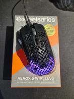 SteelSeries Aerox 5 – Lichtgewicht Gaming Muis in Topstaat!, Computers en Software, Muizen, Rechtshandig, Muis, Gaming muis, Ophalen of Verzenden