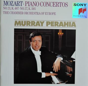 Mozart/ Pianoconcerten 21 en 27 - Perahia / COE - SONY - DDD beschikbaar voor biedingen