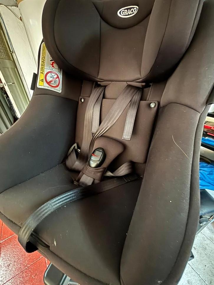 Siege bebe Isofix Graco, Enfants & Bébés, Sièges auto, Utilisé, Graco, 0 à 18 kg, Isofix, Dossier amovible, Dossier réglable, Protection latérale