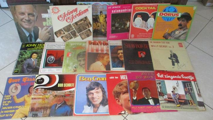 22 prima LP's van Nederlandstalige artiesten, Cd's en Dvd's, Vinyl | Nederlandstalig, Zo goed als nieuw, Ophalen of Verzenden