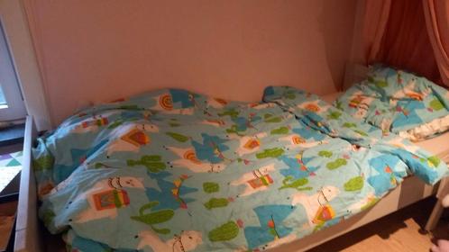 Volledige baby kinder kamer bopita grenen hout, Kinderen en Baby's, Kinderkamer | Bedden, Zo goed als nieuw, Lattenbodem, Ophalen