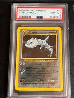 Neo genesis steelix holo psa 8, Hobby en Vrije tijd, Verzamelkaartspellen | Pokémon, Ophalen, Zo goed als nieuw
