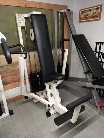 Chest Press Tecnogym met steekgewichten  disponible aux enchères