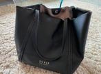 Zwarte Lederen Handtas Guess Los Angeles, Ophalen of Verzenden, Nieuw, Zwart, Handtas