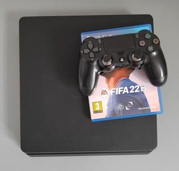 Ps4 Slim 1TB avec accessoires, Enlèvement ou Envoi, Avec 1 manette, 1 TB, Slim