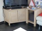 televisie hoekkast, Gebruikt, 100 tot 150 cm, Eikenhout, Ophalen of Verzenden
