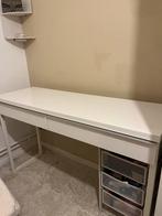 Set van bureau, kaptafel en kast van 3 laden, bank en tapijt, Huis en Inrichting, Bureaus, Ophalen, Zo goed als nieuw, Bureau