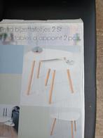 2 Bijzettafels, Huis en Inrichting, Ophalen of Verzenden, Zo goed als nieuw