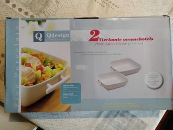 6 Porseleinen ovenschotels beschikbaar voor biedingen