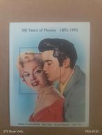 Elvis Presley Marylin monroe 1895/1995 Hollywood postzegels, Ophalen