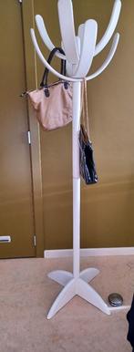 staande kapstok, wit, hoogte 160cm, ..., Gebruikt, Ophalen of Verzenden, Staande kapstok, 150 tot 200 cm