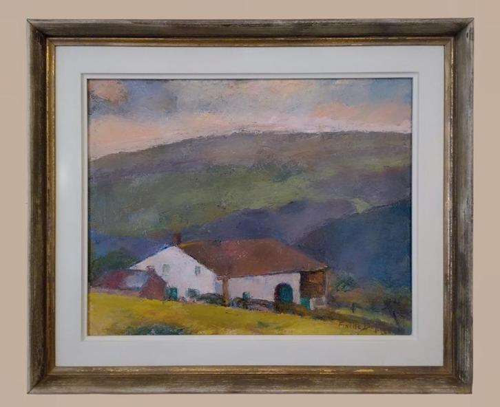 Schilderij van DUPONT „Finette” Joséphine. Olieverf op doek., Antiek en Kunst, Kunst | Schilderijen | Klassiek, Ophalen of Verzenden