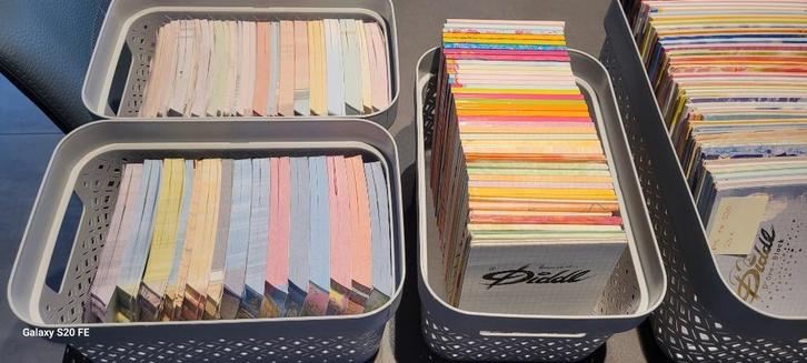 Mix van 130 of 100 Diddl blaadjes ** vers van het blok**, Verzamelen, Diddl, Zo goed als nieuw, Papier, Kaart of Schrift, Diddl