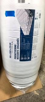 Matelas ressorts ensachés 90x200 cm 24 cm NEUF, Doe-het-zelf en Bouw, Isolatie en Afdichting, Ophalen, Nieuw