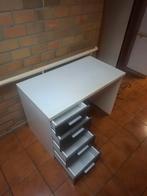 Bureau met 4 lades, Huis en Inrichting, Bureaus, Ophalen, Gebruikt