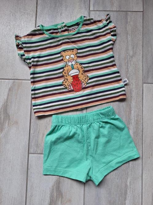 ✿ M68 - Woody zomer pyjama thema jaguar, Kinderen en Baby's, Babykleding | Maat 68, Zo goed als nieuw, Meisje, Nacht- of Onderkleding