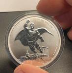 999 zilveren munt 5 dollar SAMOA Superman, Postzegels en Munten, Munten | Oceanië, Zilver