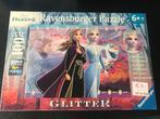 Glitter puzzel Frozen II Ravensburger - 100 stuks, Ophalen of Verzenden, Meer dan 50 stukjes, Zo goed als nieuw, 6 jaar of ouder