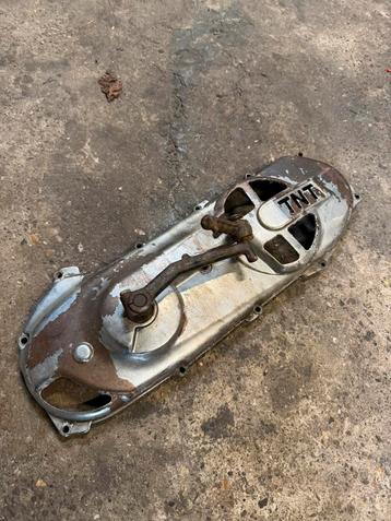 Yamaha Aerox TNT Carterdeksel chrome met werk aan beschikbaar voor biedingen