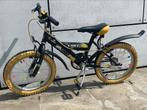 Fiets 16 inch zwart/geel, Vélos & Vélomoteurs, Vélos | Garçons, 16 pouces, Enlèvement, Utilisé