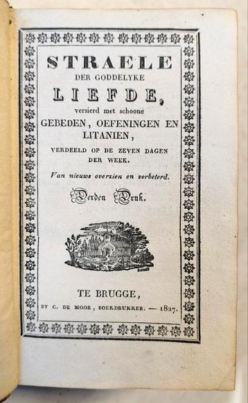 Srraele der Goddelyke Liefde,... 1827 beschikbaar voor biedingen