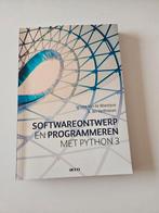 Softwareontwerp en Programmeren met Phython 3, Boeken, Informatica en Computer, Ophalen, Software, Zo goed als nieuw, Jan Vanthienen; Ignace Van de Woestyne