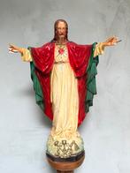 Heilig hart jesus heiligen beeld 65cm groot, Antiek en Kunst, Antiek | Religieuze voorwerpen, Ophalen