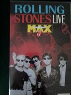 VHS des Rolling Stones Live max, Tous les âges, Enlèvement ou Envoi, Comme neuf, Musique et Concerts