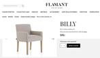 8 Flamant/Billy stoelen, Huis en Inrichting, Stoelen, Ophalen, Gebruikt, Hout, Vijf, Zes of meer stoelen