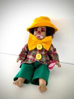 Vintage pop - Paola Reina 'Clown' 40cm, Verzamelen, Poppen, Ophalen of Verzenden, Zo goed als nieuw, Pop