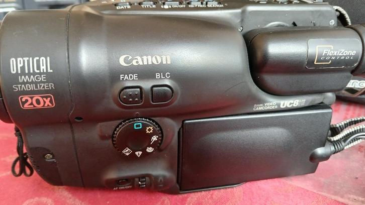 Canon UC8 HIE camcordercamera HI8 video 8 videoband, Audio, Tv en Foto, Videocamera's Analoog, Camera, Hi 8, Ophalen of Verzenden