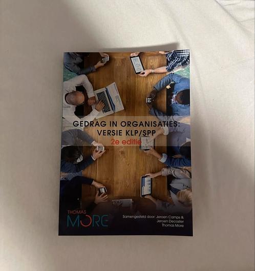 Gedrag in organisaties, 2e custom editie KLP/SPP, Boeken, Schoolboeken, Zo goed als nieuw, Nederlands, Verzenden