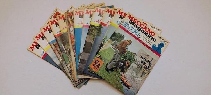 MECCANO MAGAZINE 1970, Antiek en Kunst, Antiek | Speelgoed, Ophalen of Verzenden