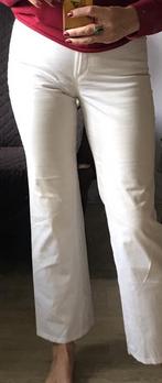 Pantalon Gerry Weber femme (36) coton polyester chic et sexy, Taille 36 (S), Porté, Gerry Weber, Blanc