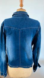 Mooie donkere jeansvest voor 6 € Mt: 42, Kleding | Dames, Jassen | Zomer, Ophalen of Verzenden, Zo goed als nieuw