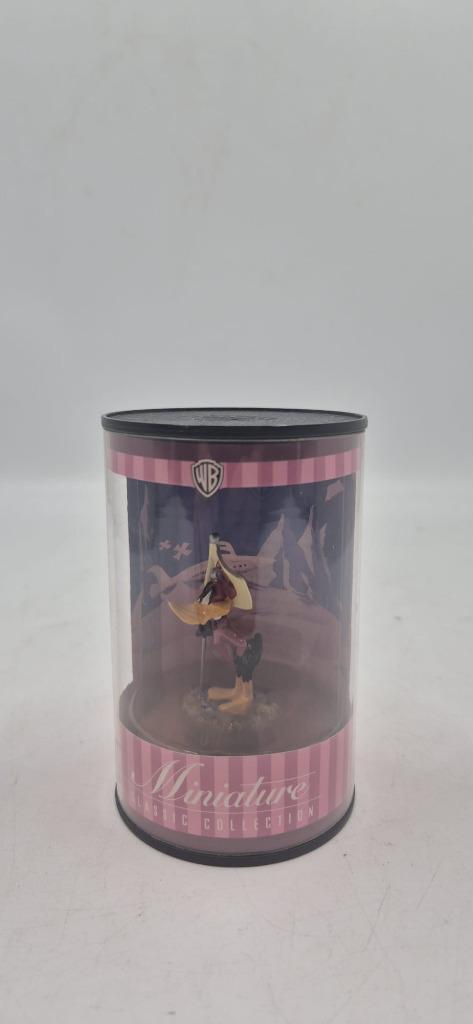 Figurine miniature Taz dans boîte cylindrique, Collections, Boîte en métal, Enlèvement