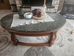 Salon tafel met marmer blad, Ophalen