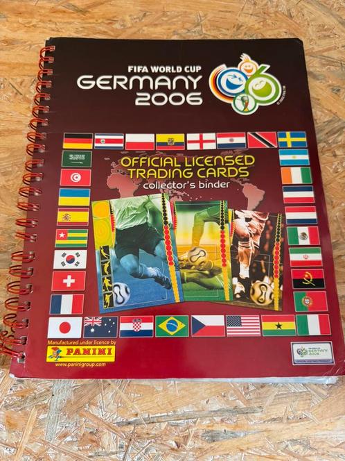 Album Panini World Cup 2006 Collector Official Binder, Verzamelen, Sportartikelen en Voetbal, Gebruikt, Spelerskaart, Ophalen
