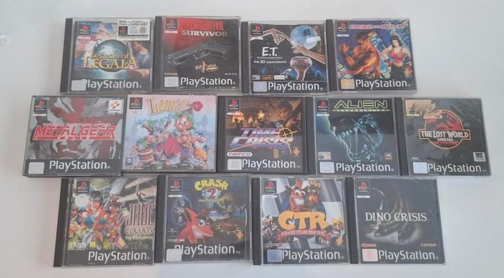 Playstation 1 Games, Games en Spelcomputers, Games | Sony PlayStation 1, Zo goed als nieuw, Ophalen of Verzenden
