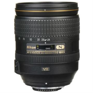 Nikon AF-S 24-120mm F/4.0G ED VR + HB-53 (zonnekap) + Soft l beschikbaar voor biedingen
