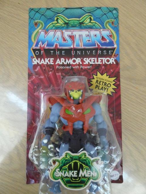 Masters of the Universe Origins Snake Armor Skeletor USA uit, Collections, Jouets miniatures, Neuf, Enlèvement ou Envoi