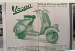 Gevraagd ? Gezocht Brochure / folder Vespa, Boeken, Ophalen, Folder