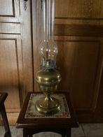 Koperen olielamp., Ophalen