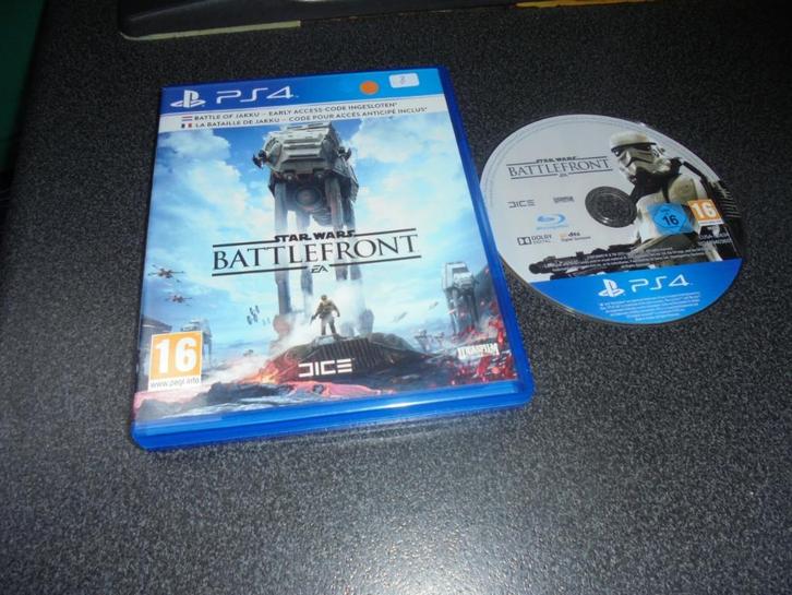 Playstation 4 Star Wars Battlefront (orig), Games en Spelcomputers, Games | Sony PlayStation 4, Gebruikt, Vechten, 2 spelers, Vanaf 16 jaar