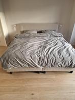 boxspringbed compleet in verpacking, Beige, 180 cm, Enlèvement, Neuf