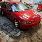 Honda civic eg vtec, Auto's, Voorwielaandrijving, Stof, Zwart, 4 cilinders